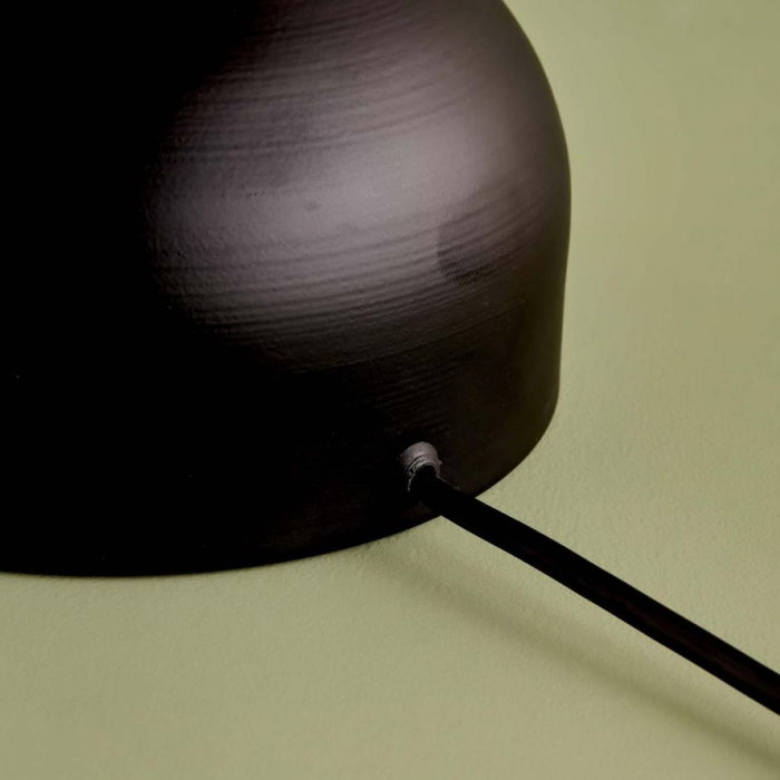 Opviq Lámpara de mesa AYD-3436 Visón y Negro